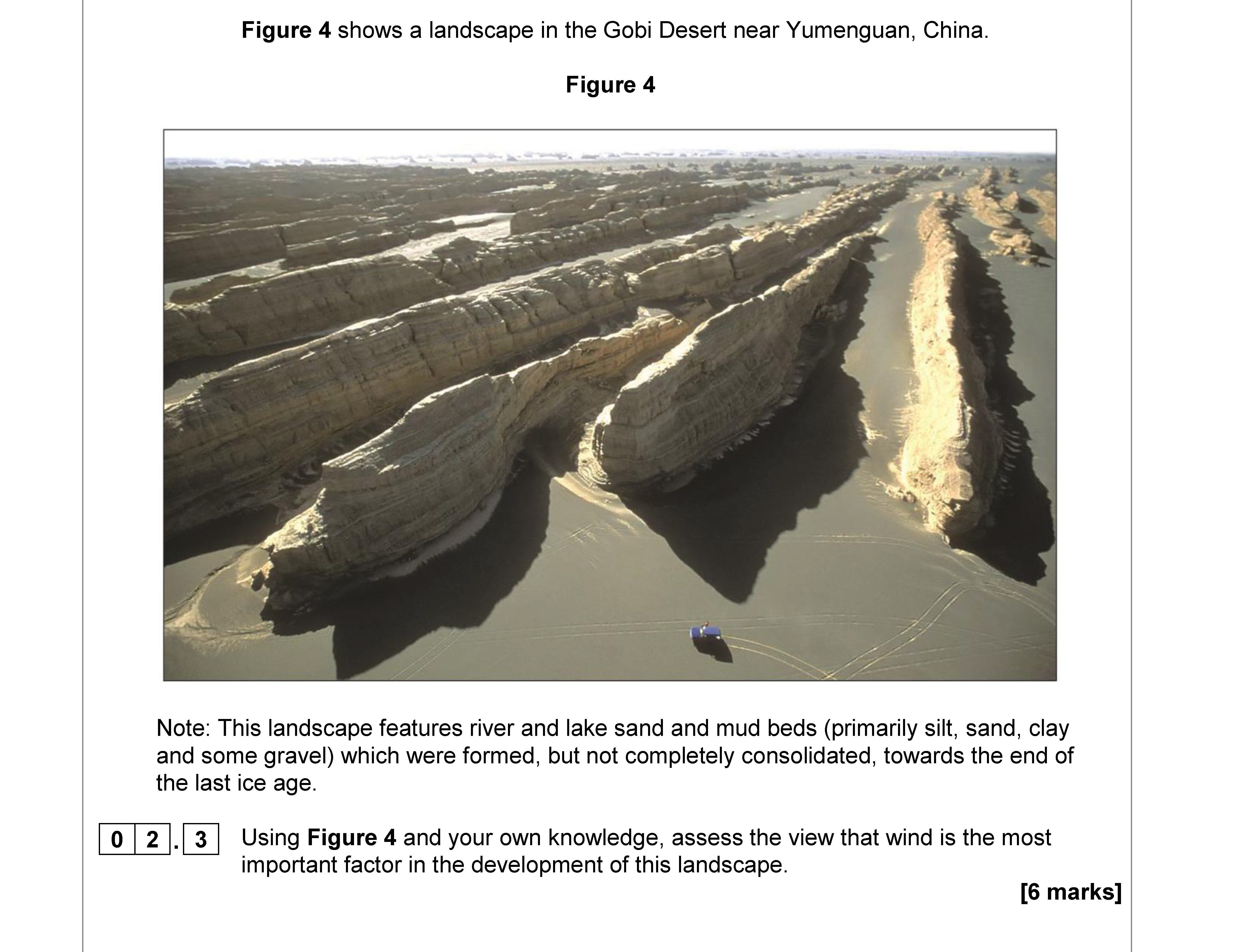 Using-Figure-4-and-your-own-knowledge,-assess-the-view-that-wind-is-the-most-important-factor-in-the-development-of-this-landscape-AQA-A-Level Geography-Question 2-2018-Paper 1.png